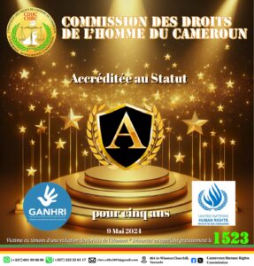 COMMISSION DES DROITS DE L’HOMME DU CAMEROUN