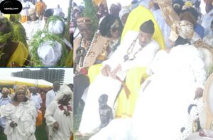 Malgré la pluie torrentielle qui s&rsquo;est abattue ce Dimanche 24 Mai 2026, la cérémonie du MUSOSO MWÁ MAWÁSA EKEDI et ENGOME DOUALA BELL a été un véritable succès.