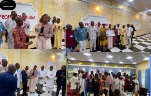 Hôpital Laquintinie de Douala : le Dr Marie Solange Ndom épse Ebongue Manga, une véritable soldate de la vie, distinguée par un triple prix du REJ-SAPDDA pour son management d&rsquo;excellence.