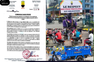 Douala : la sensibilisation des motos-taxis et des tricycles à la sécurité routière divise les conducteurs.