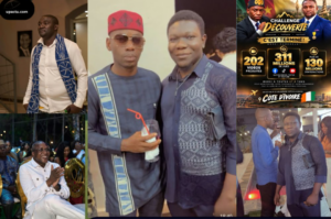 Challenge Découverte : Le PDG Idriss Tchuenkam assiste à la projection du film de Steve Fah et du Général Makosso