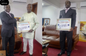 ART LITTORAL-SUD-OUEST REÇOIT DE LA CPM LE PRIX D’EXCELLENCE AFRICAINE DE LA BONNE GOUVERNANCE DE SERVICE PUBLIC DÉCONCENTRÉ